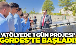 "Atölyede 1 Gün" Gördes Meslek Lisesi'nde hayata geçti