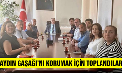 Aydın Gaşağı’nı korumak için bir araya geldiler!