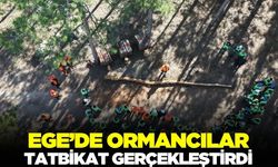 Ege'de üretim tatbikatı!