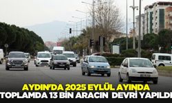 Aydın'da araç sayısı 657 bin oldu