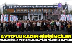 AYTO’lu kadın girişimciler fuarda!