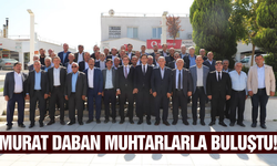 Başkan Daban, muhtarlarla bir araya geldi!