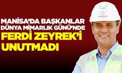 Manisa'da anlamlı birlik: Ferdi Zeyrek anıldı!