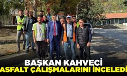 Başkan Kahveci, çalışmaları yerinde inceledi!
