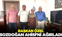 Yılın Ahisinden, Başkan Özel'e ziyaret!