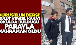 Helal olsun sana Bulut Veysel: Okulda Bulduğu Yüklü Parayı Gözünü Kırpmadan Teslim Etti