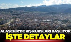 Alaşehir'de kış kursları başlıyor!