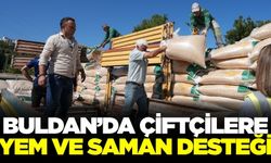 Yangın mağduru çiftçiler unutulmadı