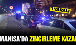 Bulvar Üzerinde Üç Otomobil Çarpıştı: 1 yaralı