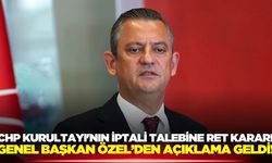 CHP'nin Kurultay davası reddedildi:  Özgür Özel'den açıklama geldi