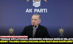 "Siyasi partilerimizin saygıdeğer genel başkanlarının bir araya gelmesi, sohbet etmesi çok kıymetlidir"