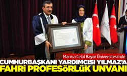 Cumhurbaşkanı Yardımcısı Yılmaz'a MCBÜ'den önemli unvan