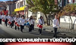 Kütahya'da 'Cumhuriyet Yürüyüşü'