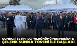 Marmaris’te Cumhuriyetin 102. Yıldönümü törenle kutlandı!