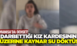 Manisa'da kan donduran görüntü!