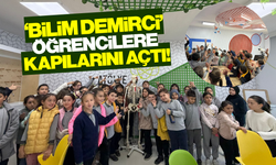 Eğitimin yeni merkezi 'Bilim Demirci', ilk ziyaretçilerini ağırladı