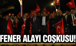 Demirci'de Cumhuriyet Bayramı Fener Alayı ile Taçlandı