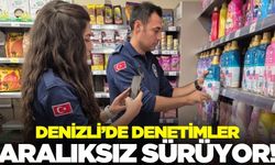 Denizli'de alışveriş merkezlerinde denetim!