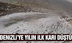 Denizli beyaza büründü!