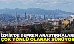 İzmir'de zemin araştırmaları için binlerce deney yapıldı!