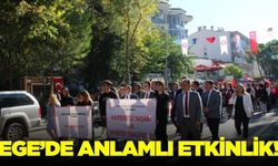 Ege'de Dünya Yürüyüş Günü etkinliği