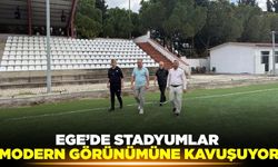 Ege'de Stadyum yenileme çalışmaları devam ediyor!