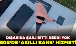 Ege'de yeni soluk: Banklarda şarj imkanı!