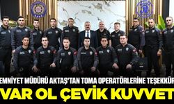 Yangın Kahramanlarına Emniyetten Teşekkür: TOMA Operatörlerine Ödül!