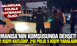 Silahlı saldırgan gasp ettiği araçla 2 kişiyi öldürdü, 2'si polis 5 kişiyi yaraladı!