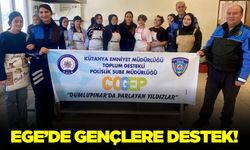 Ege'de gençlere destek sürüyor!