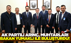 Gölmarmara Muhtarları Bakan Yumaklı İle Buluştu