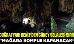 Mağaracı Özgür Deniz, Güney Şelalesi'nin perdesini araladı