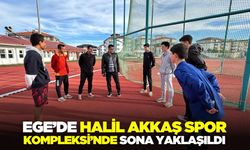 Halil Akkaş Spor Kompleksi’nde sona gelindi