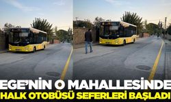 Aydın'da halk otobüsü seferleri başladı