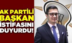 AK Partili İlçe Başkanı istifa etti!