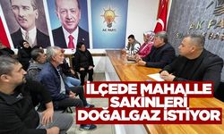 Manisa'da mahalle sakinleri doğalgaz istiyor