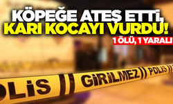 İzmir'de korkunç olay! Köpeğe ateş etti, yoldan geçen çifti vurdu