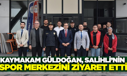 Kaymakam Güldoğan, Ramiz Turan Spor Kompleksi'ni inceledi