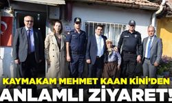 Ahmetli Kaymakamı'ndan Dünya Yaşlılar Günü Ziyareti