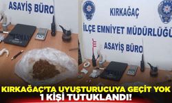 Kırkağaç'ta Uyuşturucu Operasyonu: 1 Kişi Tutuklandı