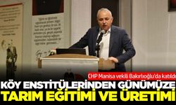 Manisa'da 'Köy Enstitülerinden Günümüze Tarım Eğitimi ve Üretimi' programı