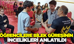 Kütahya'da bilek güreşi heyecanı!