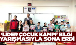 Kooperatifçilik' temalı kampta başarılı çocuklar ödüllendirildi