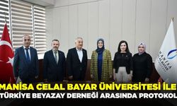 Manisa CBÜ ile Türkiye Beyazay Derneği arasında anlaşma!