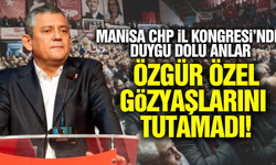 Manisa İl Kongresi'nde duygu dolu anlar: Özgür Özel, Ferdi Zeyrek'i andı