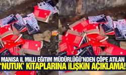 Manisa İl Milli Eğitim Müdürlüğü’nden çöpe atılan “Nutuk” kitapları hakkında açıklama!