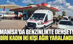 Manisa'da benzinlikte bıçaklı kavga! 2 yaralı