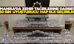 Manisa'da büyük uyuşturucu operasyonu: 4 kişi tutuklandı