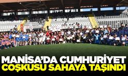 Manisa'da cumhuriyet coşkusu turnuvayla taçlandı