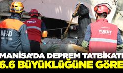 Manisa'da büyük deprem tatbikatı!
